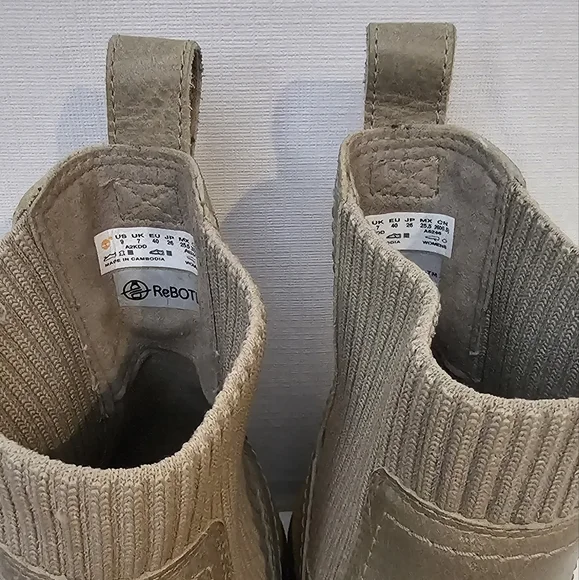 Timberland Cervinia Valley Chelsea Boots Women's 9 Leather Wedge Boots - Picture 8 of 16